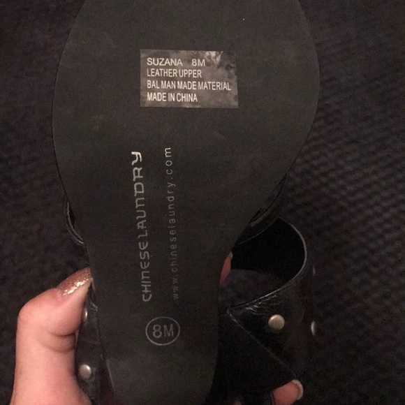 Chinese laundry open toe heeled sandals - Picture 3 of 6